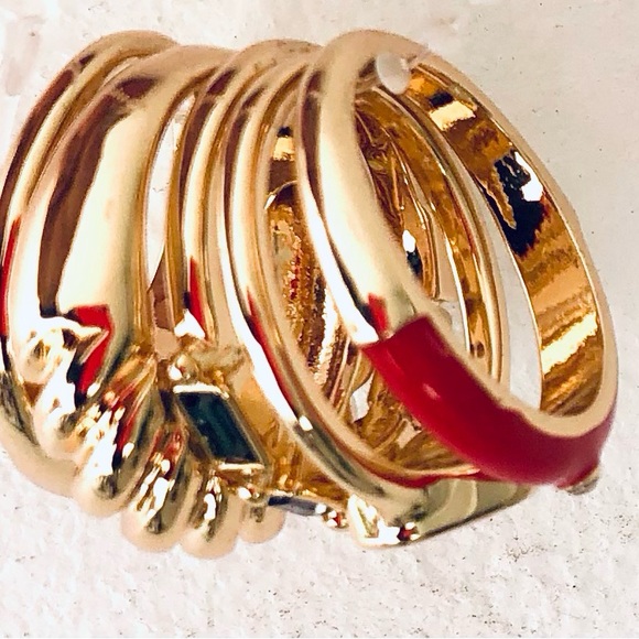 TORRID HEART SIGNET RING SET SIZE 8 - Picture 6 of 7